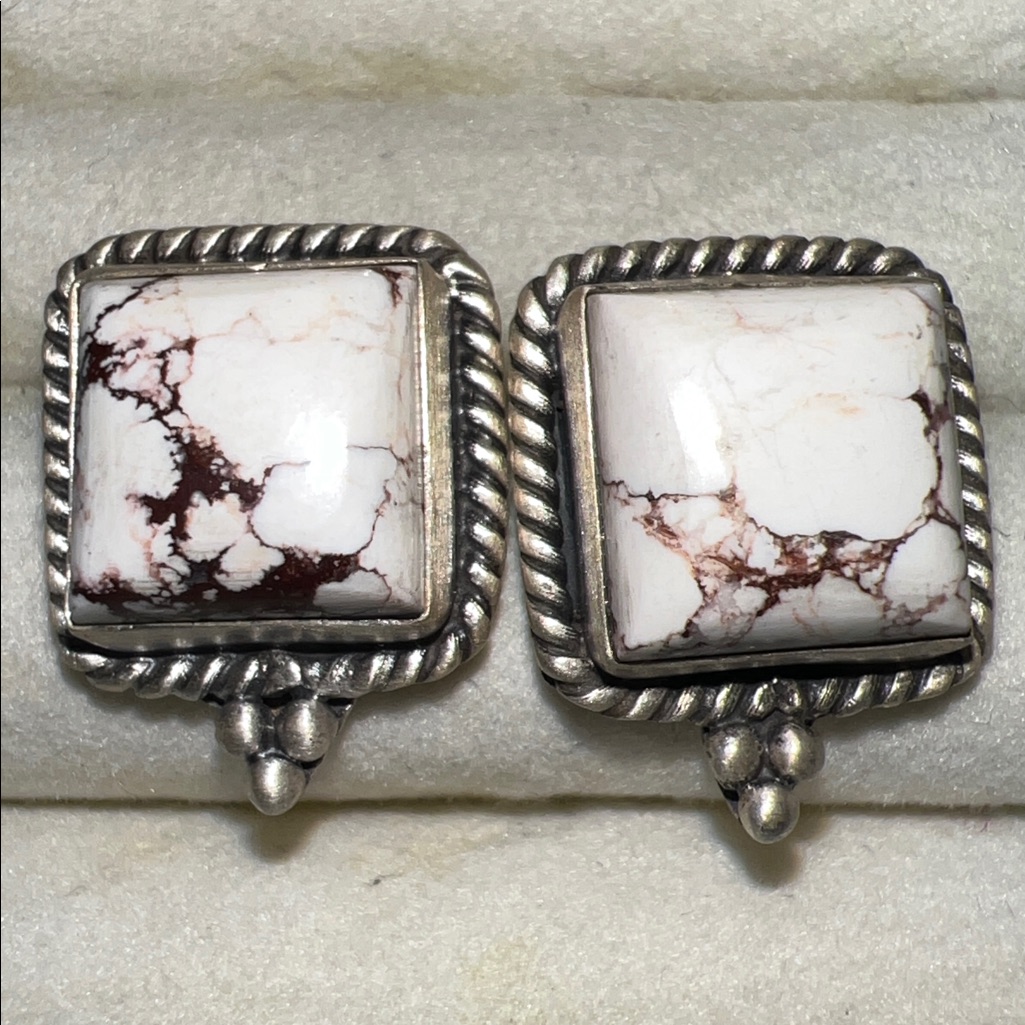 Wild Horse Sterling Silver Studs